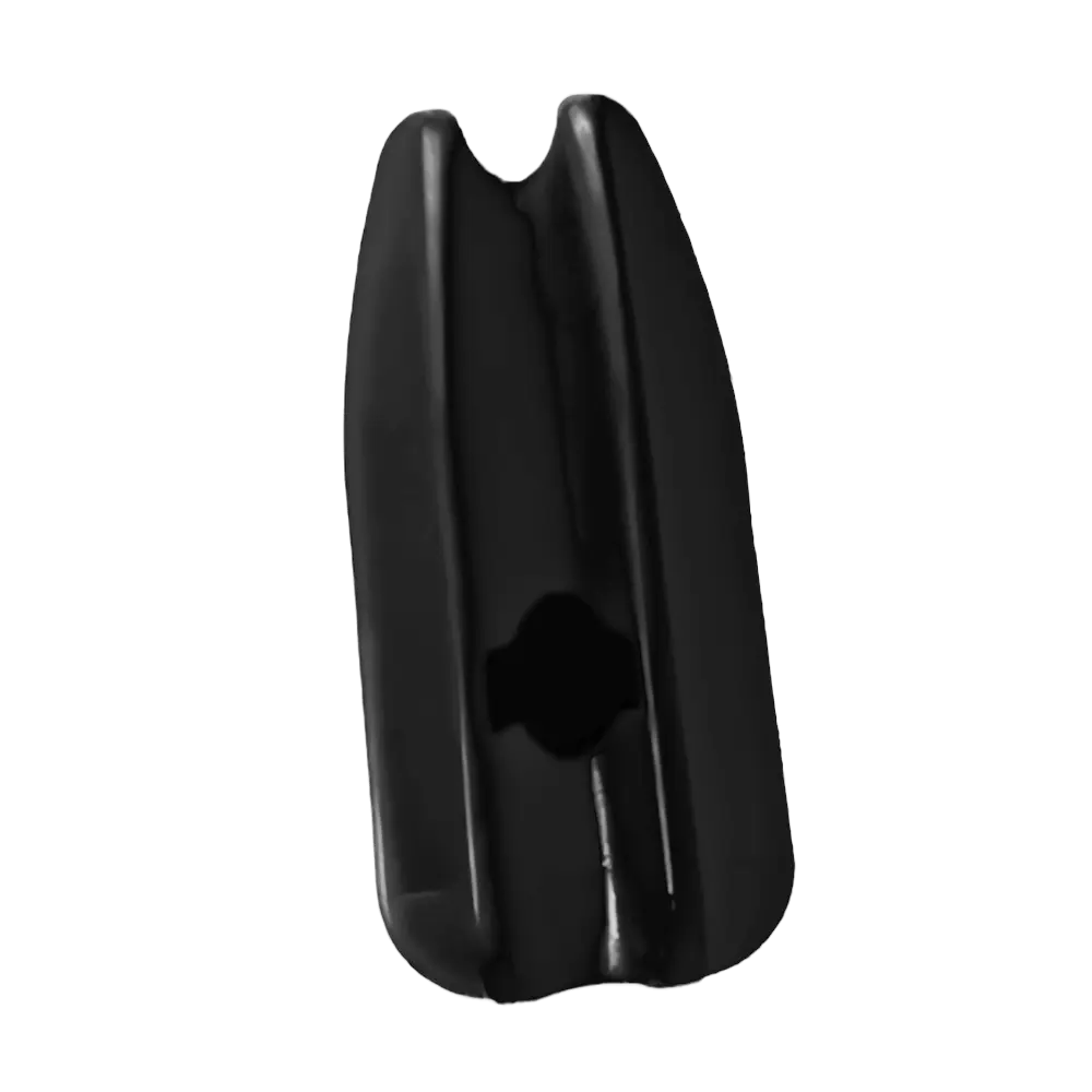 AISLADOR TEMPLADOR NUEZ NEGRO C/ESPARRAGO Y 2 TUERCAS