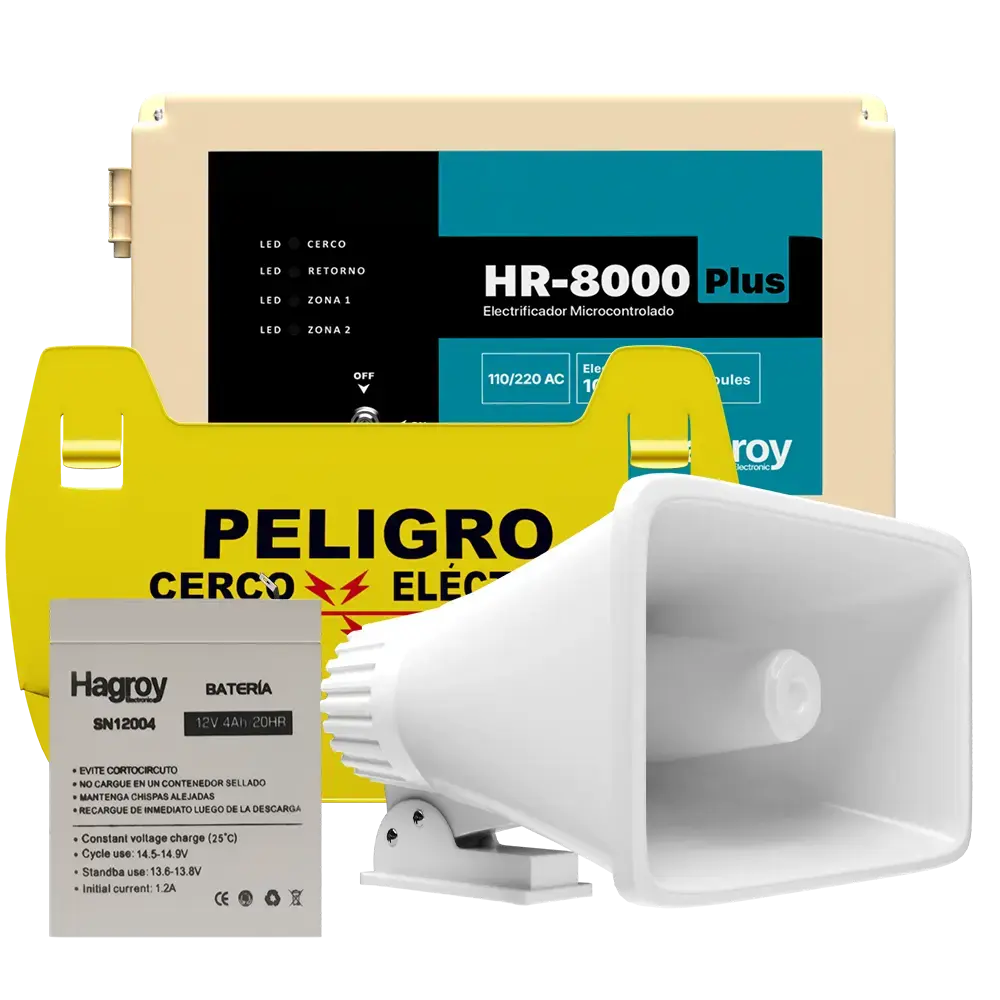 KIT ELECTRIFICADOR HR-8000 PLUS
