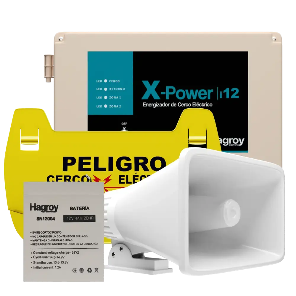 KIT XPOWERI12 C/SIRENA