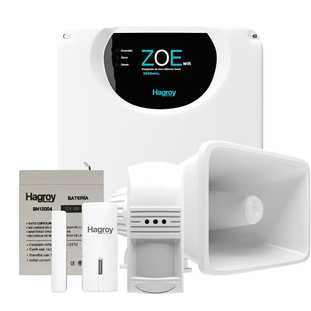 KIT ZOE WIFI CERCO ELECRICO