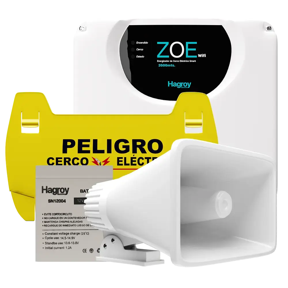 KIT ZOE WIFI CERCO ELECRICO