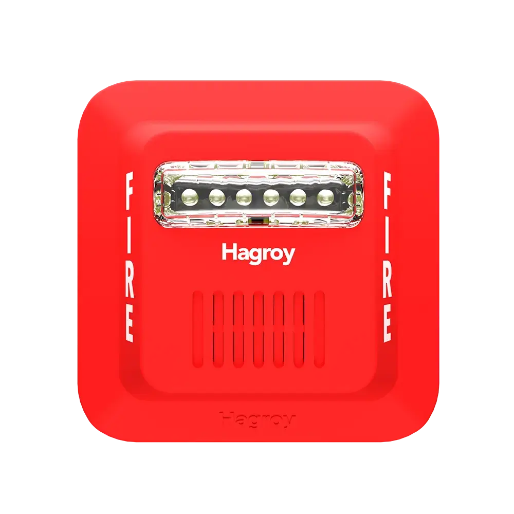 SIRENA CON LUZ ESTROBO CONVENCIONAL DE 12V/24VDC MOD. HG-SL124