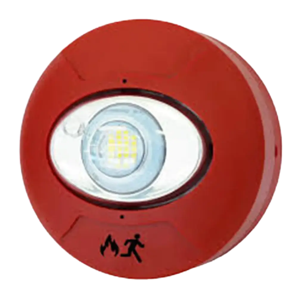 SIRENA CON LUZ ESTROBO DIRECCIONABLE PARA PARED MAPLE MOD. FW963AG-R