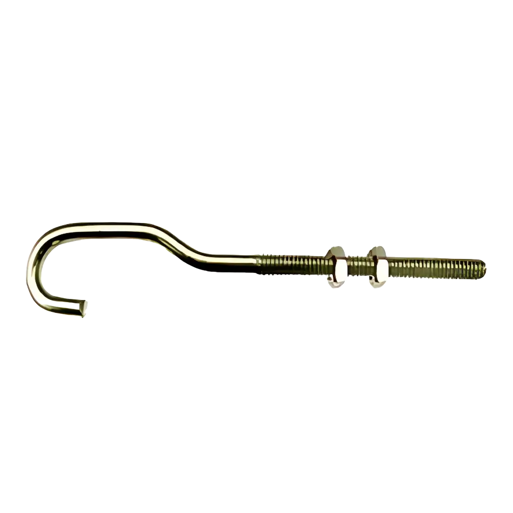 SPARRAGO GANCHO 1/4 X 6 1/2" C/T EXAGONAL AISLADOR TEMPLADOR PROD.