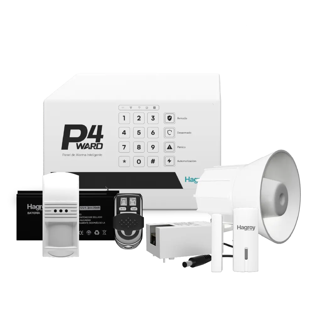 KIT ALARMA P4 WARD INALAMBRICO