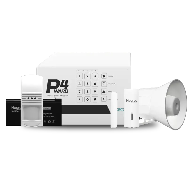 KIT ALARMA P4 WARD INALAMBRICO