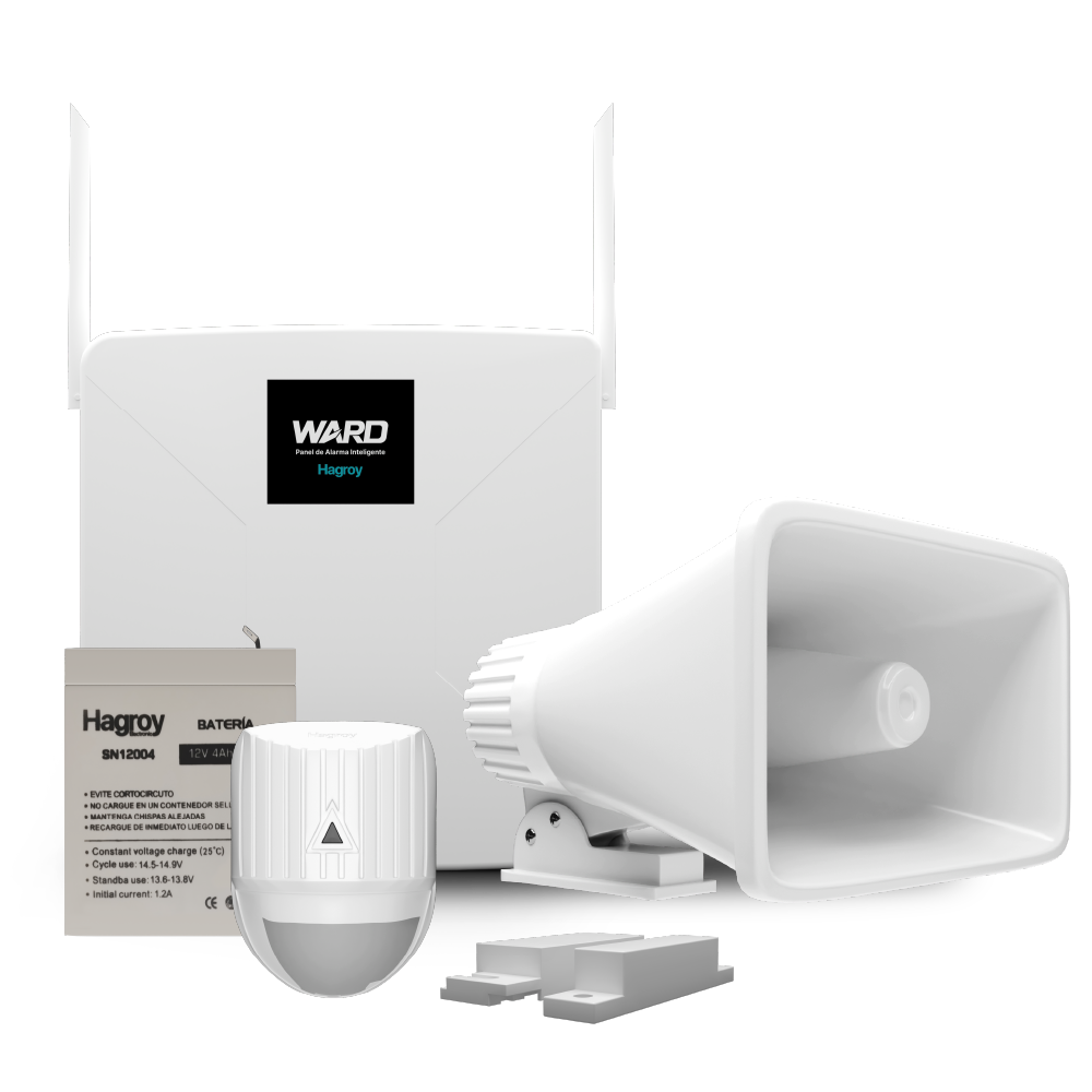 KIT ALARMA WARD CABLEADO