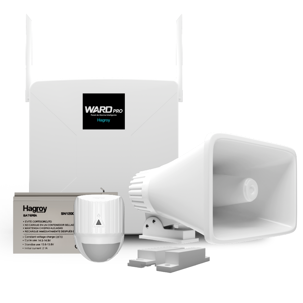 KIT ALARMA WARD PRO CABLEADO