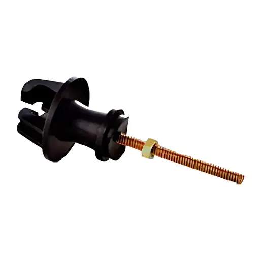 [HG-HBN] AISLADOR INTERMEDIO HBN C/ PERNO 3/16" NEGRO