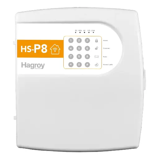 [HG-AR-HSP8] ALARMA RESIDENCIAL HS-P8 SMD/TH