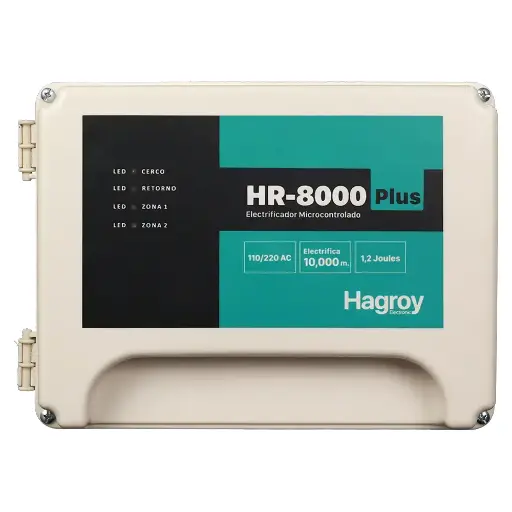 [HG-HR8000PLUS-220] ELECTRIFICADOR PARA CERCO ELECTRICO  HR8000 PLUS 220VAC