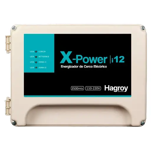 [HG-XPOWERI12-220] ELECTRIFICADOR PARA CERCO ELECTRICO X-POWER I12 SMD 220VAC