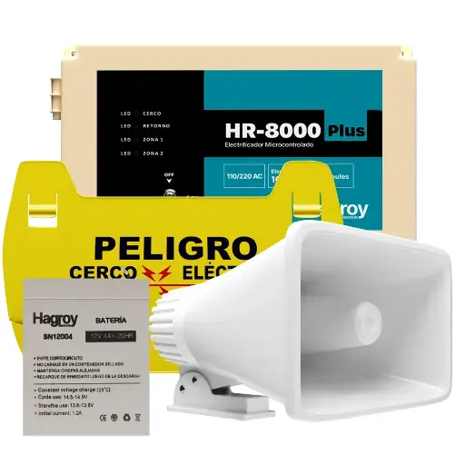 [KIT-HR8PL220VAC] KIT ELECTRIFICADOR HR-8000 PLUS