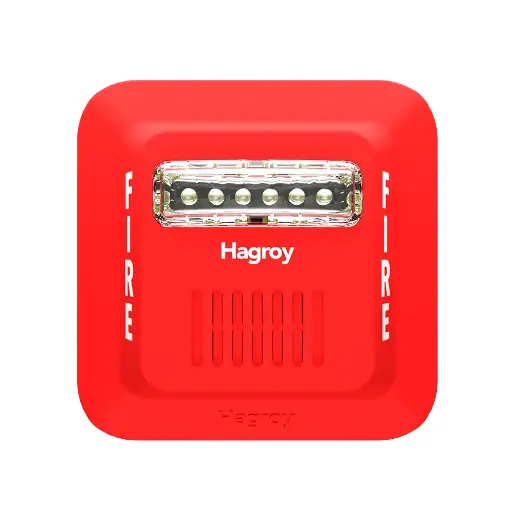 [HG-SL124] SIRENA CON LUZ ESTROBO CONVENCIONAL DE 12V/24VDC MOD. HG-SL124