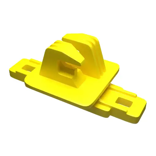 [HG-SW-YW] AISLADOR INTERMEDIO PLANO SW AMARILLO