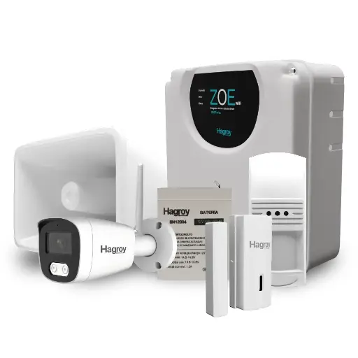 [KIT-ZOE-1CAM-WIFI] KIT ALARMA ZOE WIFI + CAMARA WIFI