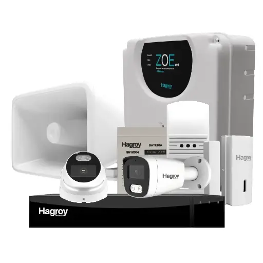 [KIT-ZOE-2CAM] KIT ALARMA ZOE WIFI +  2 CAMARAS IP + NVR