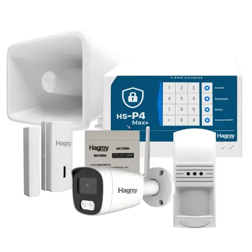 [KIT-P4-CAM-WIFI] KIT ALARMA P4 WIFI + CAMARA WIFI