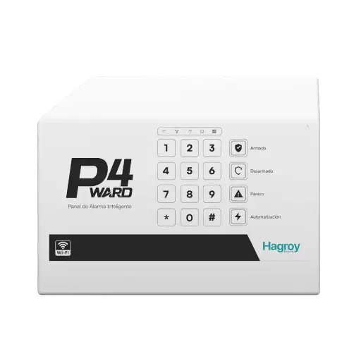 [HG-P4-WARD] ALARMA INTELIGENTE P4 WARD EXPANDIBLE A 32 ZONAS, WIFI, SMART HOME