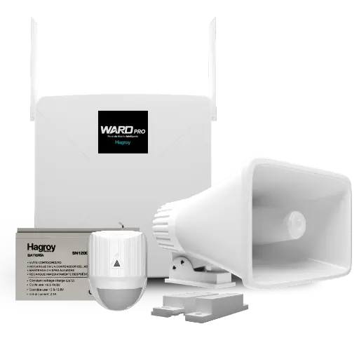 [KIT-WARD-PRO-CAB] KIT ALARMA WARD PRO CABLEADO